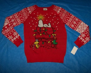 peanuts ugly sweater
