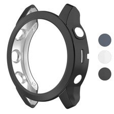 StrapsCo TPU Protective Case Frame Shield Protector for Garmin Fenix 7S