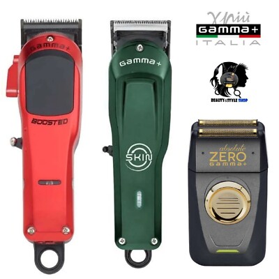 BOOSTED GAMPIU + SKIN + ZERO CLIPPER HAIR CLIPPER TRIMMER ROLLER