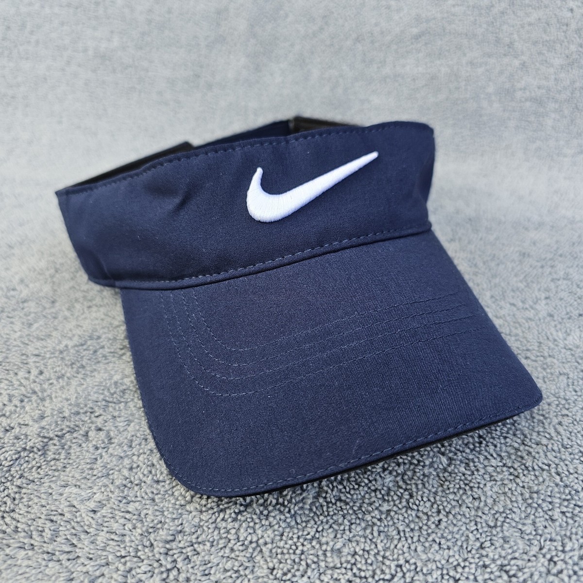 Nike Visor Hat Dri-fit Golf Tech Tour Visor Navy 727033 410 OSFM