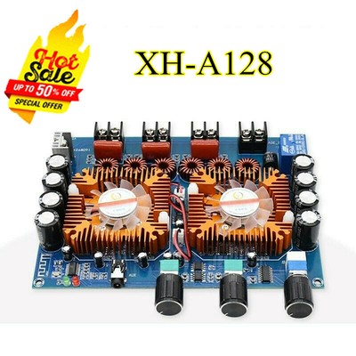 XH-A128 Bluetooth 5.0 Amplifier Board Digital Power Amp 160W*2+220W TDA7498E*2 | eBay XH-A128 Bluetooth 5.0 Amplifier Board Digital Power Amp 160W*2+220W TDA7498E*2 | eBay