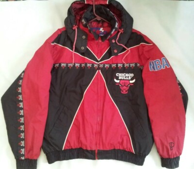 VINTAG PRO PLAYER BY DANIEL YOUNG CHICAGO BULLS FULL ZIP WITH HOOD