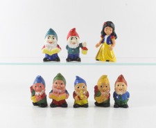 Schneewittchen und die 7 Zwerge === Walt Disney 8 x Figuren