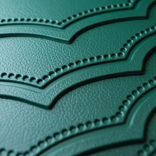 Placemats Sets PU Faux Leather Oval Table Mats Tableware Pad Mat - Image 4 of 4