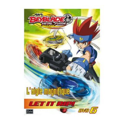 Beyblade 6 l'aigle magnifique DVD NEUF