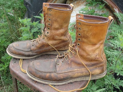 Vintage Red Wing Mens Boots Size 12 