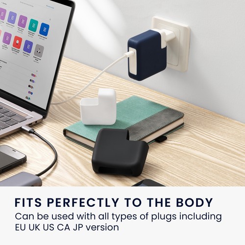 Pełna pokrywa ładowarki kompatybilna z podwójnym zasilaczem Apple 35W USB-C - Zdjęcie 3 z 7