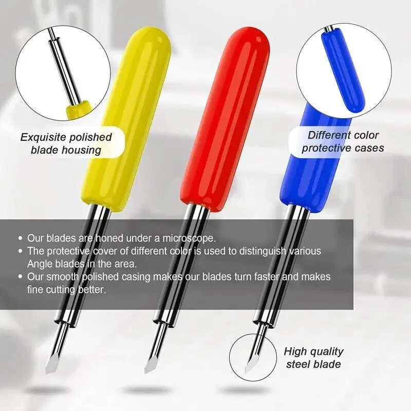 15Pcs HQ 60 Degree Roland GCC Cutting Plotter Vinyl Cutter Blades On Sale - Image 2 of 4