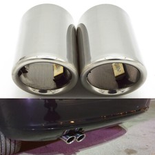 Exhaust Muffler Tip for VW Tiguan Passat CC Audi A3 Stainless Steel Pipes Cover