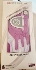 Women's Golf Glove Zero Friction Left | Compression Fit | Performance Grip