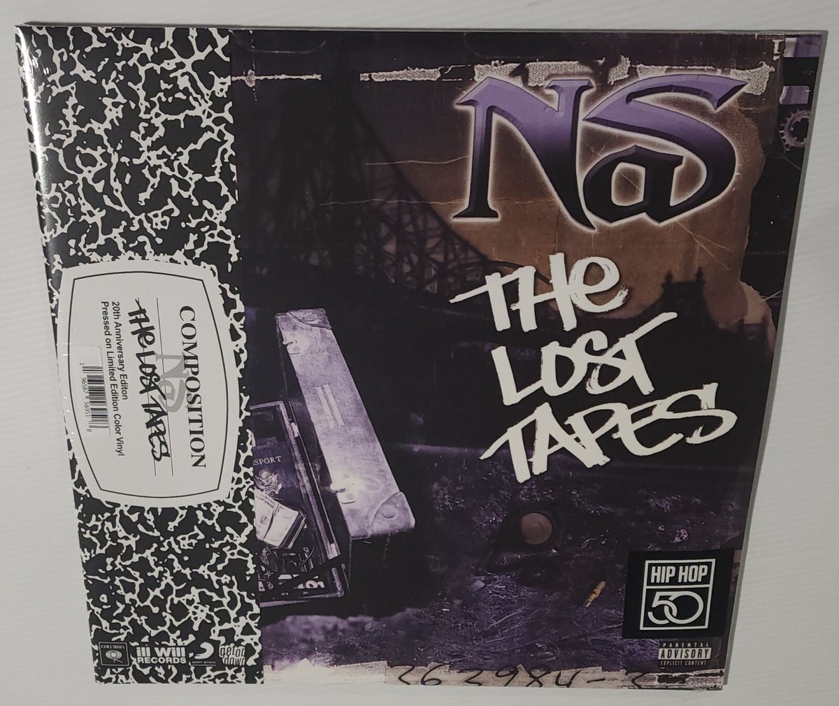 NAS THE LOST TAPES (2023) BRAND NEW SEALED PURPLE & SMOKE COLOURED