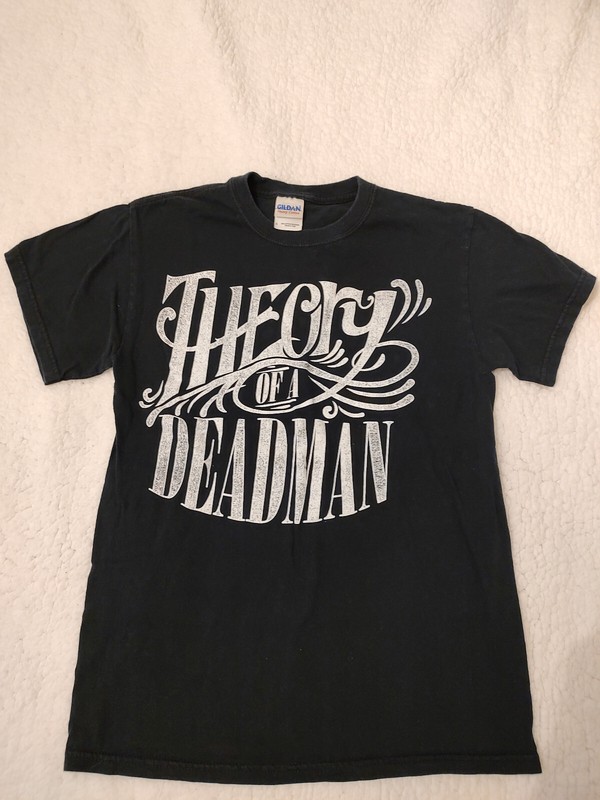 Theory Of A Deadman T-shirt Size Small 100% Cotton Men’s