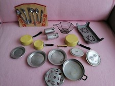 VINTAGE ANCIEN LOT DÎNETTE POUR POUPÉE - ANNÉES 50