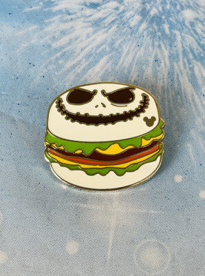 Authentic Disney Pin HKDL Carnival Hidden Mickey Jack Skellington