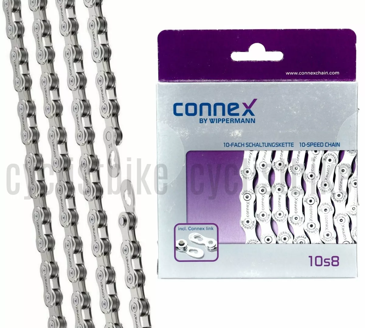 Bike chains by gear type - Connex by Wippermann