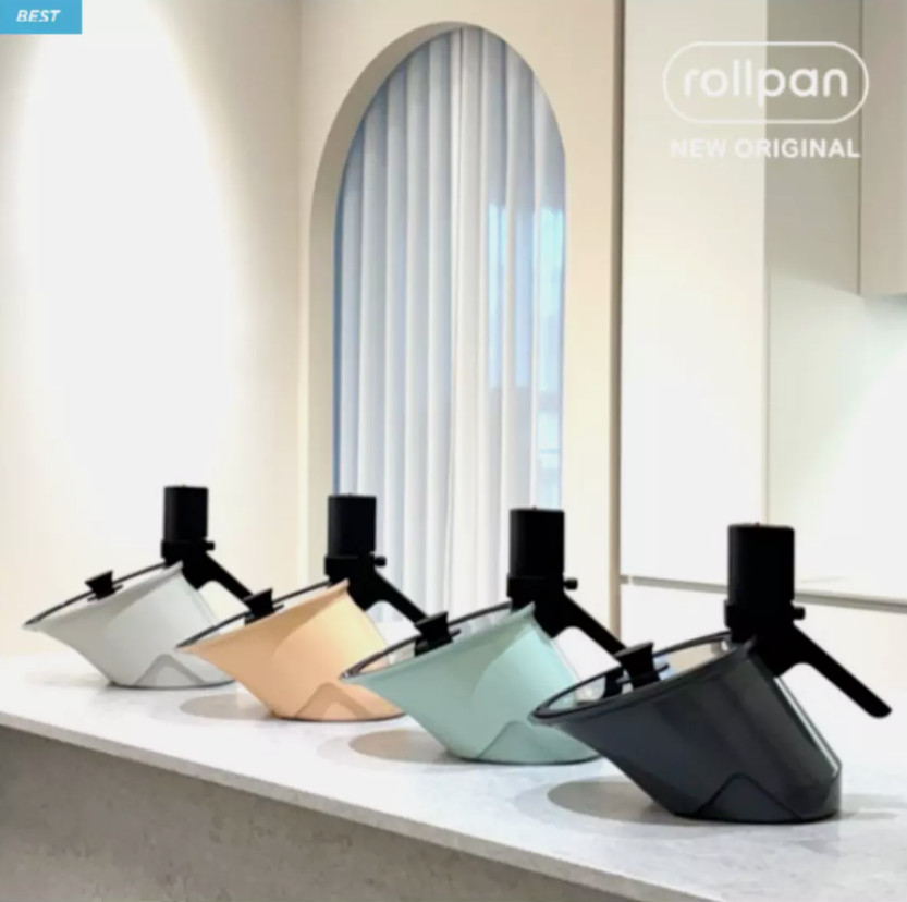 Rollkitchen Rollpan NUEVO ORIGINAL Rotación Automática Olla ⭐Seguimiento⭐