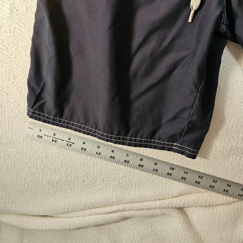 Old Navy Navy Blue American FLAG Polyester SWIM BOARD SHORTS Men Medium - Picture 6 of 8