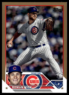 2023 Topps Update #US170 Rowan Wick   Gold /2023 Chicago Cubs