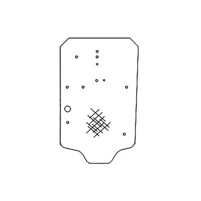 Cab Glass - Windshield fits Case 435 445 450 450CT 465 450 86988662