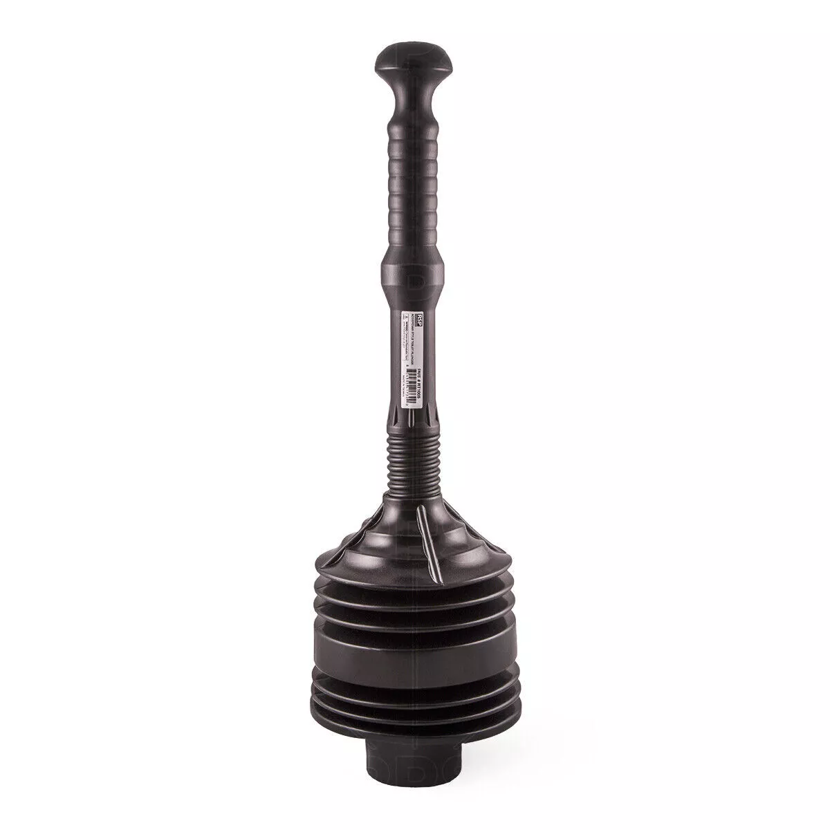 Supply Giant 12 Plastic Handle Heavy Duty Toilet Plunger