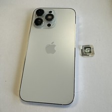 Apple iPhone 14 Pro Genuine OEM Bare Housing Silver B Grade NOT MAX