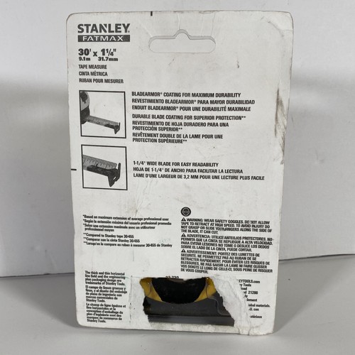 Nastro di misurazione Stanley Fatmax Classic 30' nuovo sigillato - Foto 4 di 4