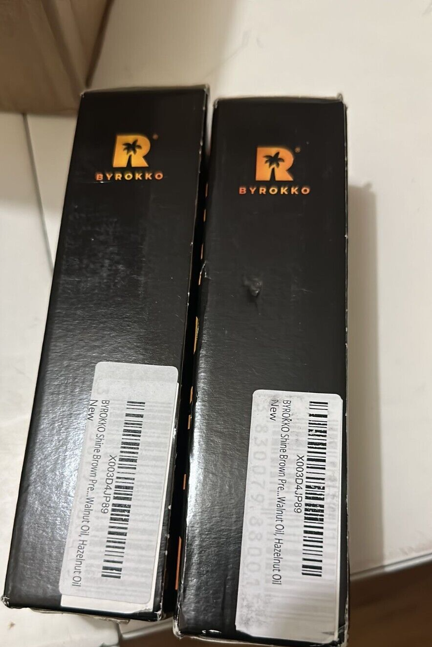 BYROKKO Shine Brown Tanning Oil Tan for sunbeds + outdoor sun (150ml