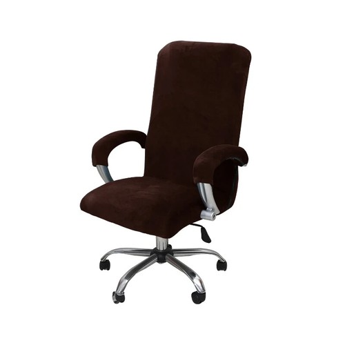 Velvet Office Computer Desk Chair Covers Armchair Protector High Quality Chaise - Picture 12 of 34