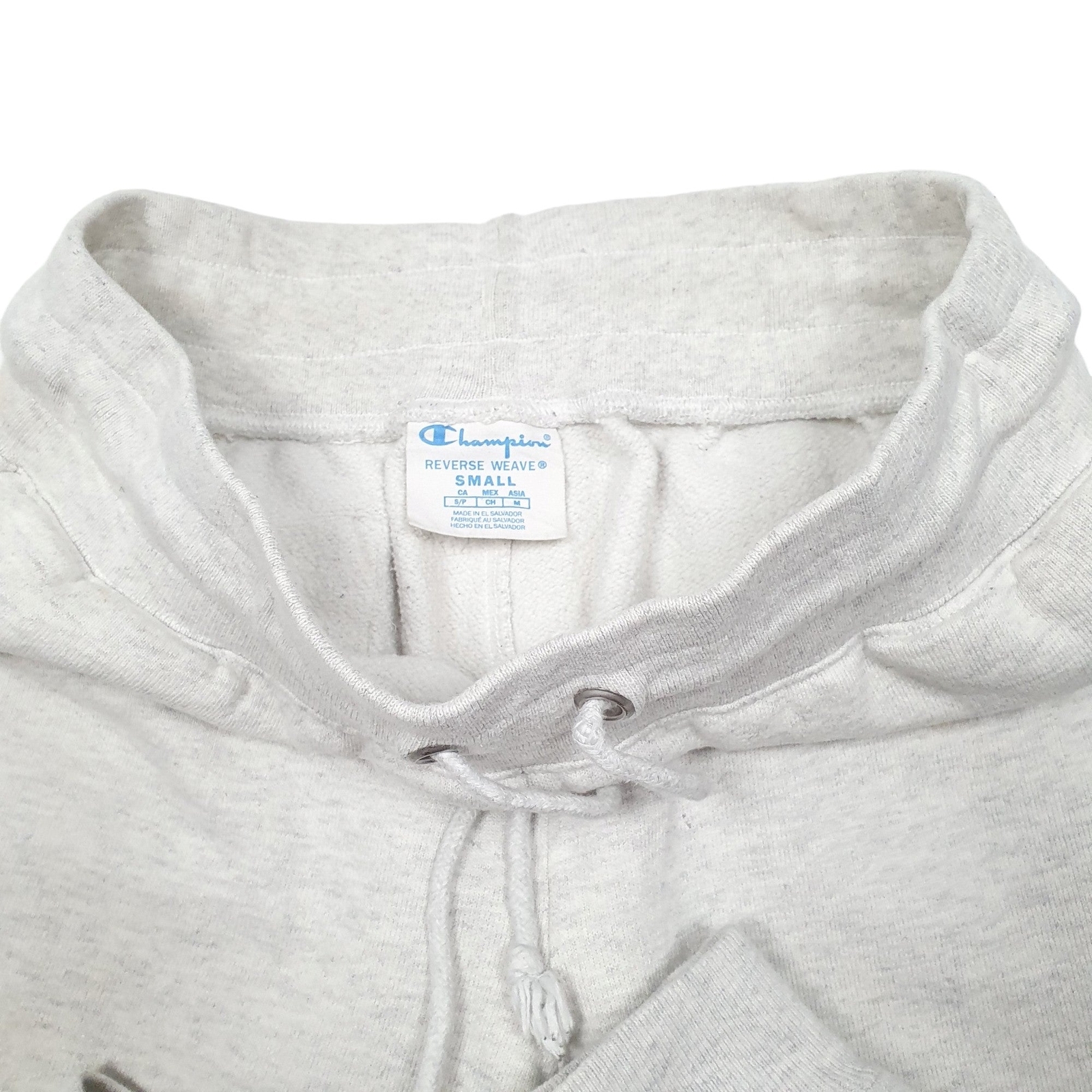 CHAMPION Reverse Weave Jogger Trousers Cotton  &  Polyester Grey Mens W24 L26 image 2