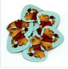 Winnie The Pooh Character Themed Set of 10 Guitar Picks