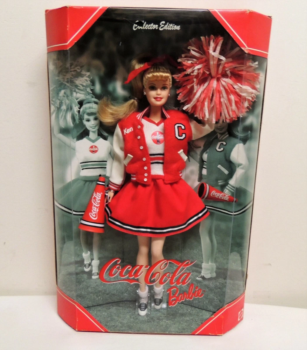 Coca cola cheerleader hotsell barbie doll value