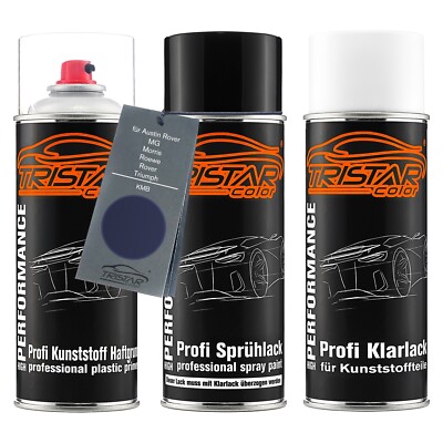 Lack Spraydosen Set Kunststoff für MG Morris Roewe Rover Triumph KMB Aconite