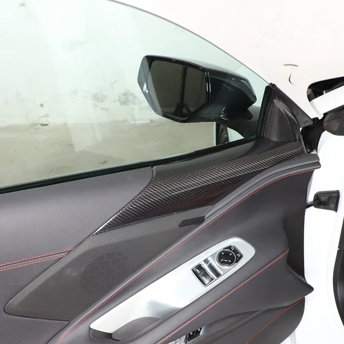 Real Dry Carbon Fiber Interior Dash Trim Cover Set Fits Corvette C8 2020-2025 - Bild 29 von 81
