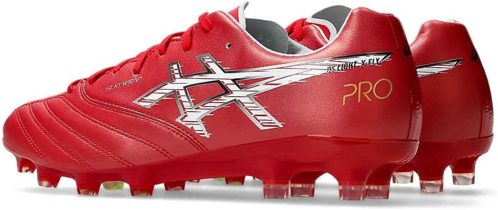 ASICS Soccer Shoes DS LIGHT X-FLY PRO 3 Red 1101A072 US6.5