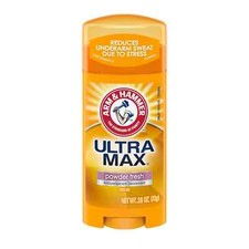 Arm  Hammer Ultra Max Solid Powder Fresh Antiperspirant Deodorant 2.6 Oz 2 pk