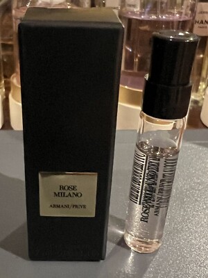 ARMANI PRIVE  Rose Milano   EDT Spray Sample - 2ml - New In Box