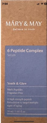 Mary & May 6 Peptide Complex Serum 30ml You & Glow Korean Skincare