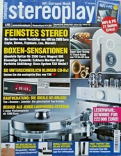 STEREOPLAY 1/05,BOSE LIFESTYLE 48,SONY STR DB 900,FINAL 400i,MARTION ORGON,TAD 1