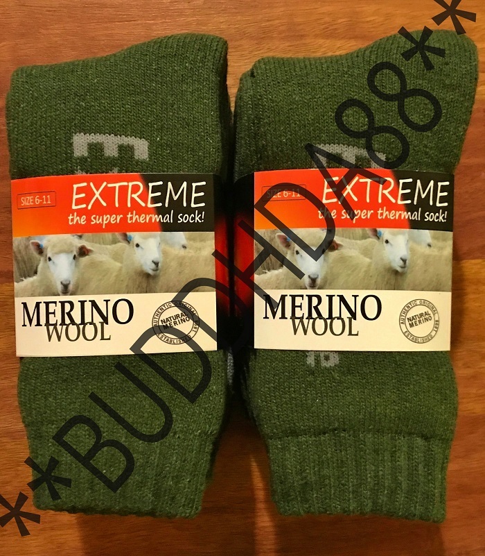 3PAIRS EXTREME SUPER THERMAL MERINO EXTRA THICK WOOL WORK HIKING SOCKS