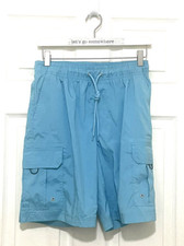 George Men's Swim Trunks, Aqua Blue, Size S 28-30 