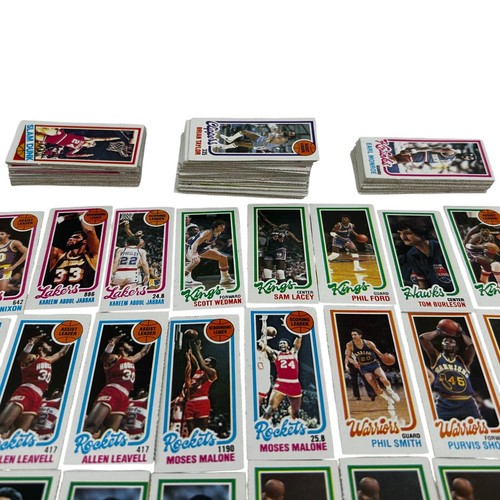 Lot (207) 1980-81 Topps Basketball Separated Cards Bird Jabbar Westphal Stars - Picture 2 of 7
