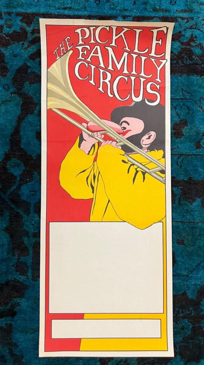 Original Posters Pickle Family Circus San Francisco California