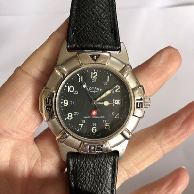 rotary swiss commando watch
