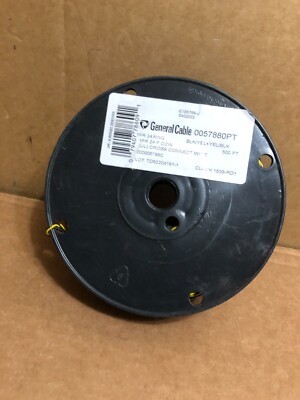 General Cable 0057880PT 1PR 24AWG 24F CCW 500 FT NOB