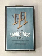 Desktop Ladder Toss Game With 4 Bolas Great way to add fun to work Game