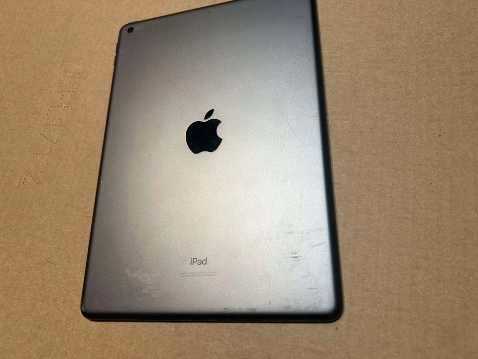 OEM Apple iPad 7ma Generación 10.2" A2197 Carcasa Cubierta Trasera Batería Plateada con Batería Foto 3 de 4