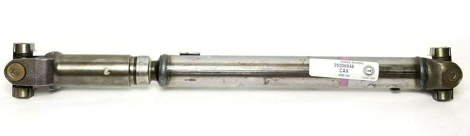 Eje delantero OEM GM 26006948 eje hélice 94-83 Jimmy, Blazer, Sonoma hecho en EE. UU. Foto 2 de 4