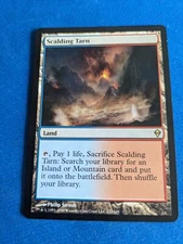 Scalding Tarn 1x MtG Zendikar SP/NM **See Pictures!**