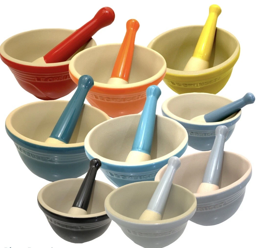 Le Creuset Mortar and Pestle set (various colours) - 10oz/0.3L
Opens in a new window or tab