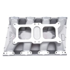 Edelbrock 7524 Performer Rpm Dual-quad Air-gap Intake Manifold Mopar - V8 426 H